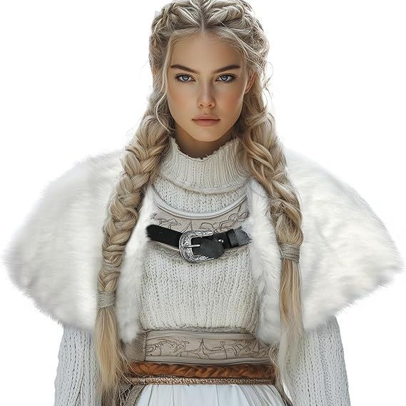 Medieval Viking Costume Cloak