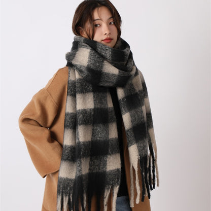 Winter Mohair Scarf