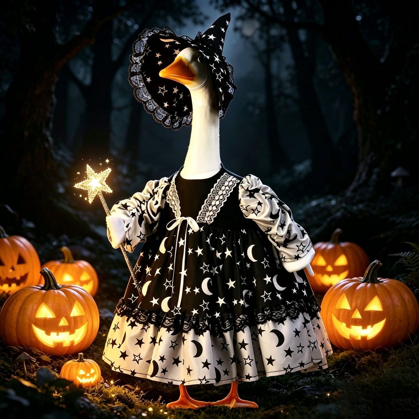 Halloween Goose Costume with Hat