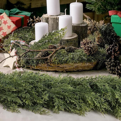 Cedar boughs for Christmas decoration