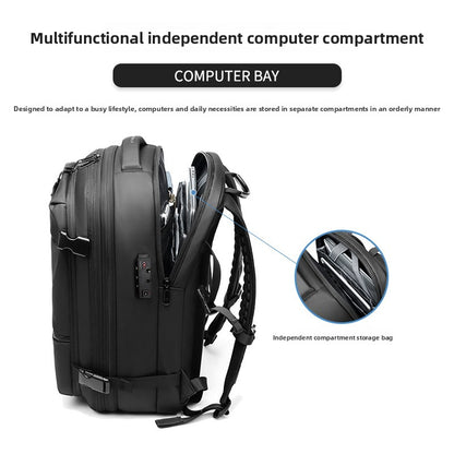 Men's Backpack Anti-Theft Computer Backpack Business Commuting Outdoor Travel Bag Vacuum Compression Backpack Customization