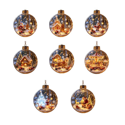 Custom Christmas Snowman Ornament