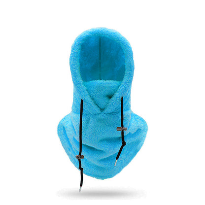 Winter Windproof Cycling Hat with Neck Scarf