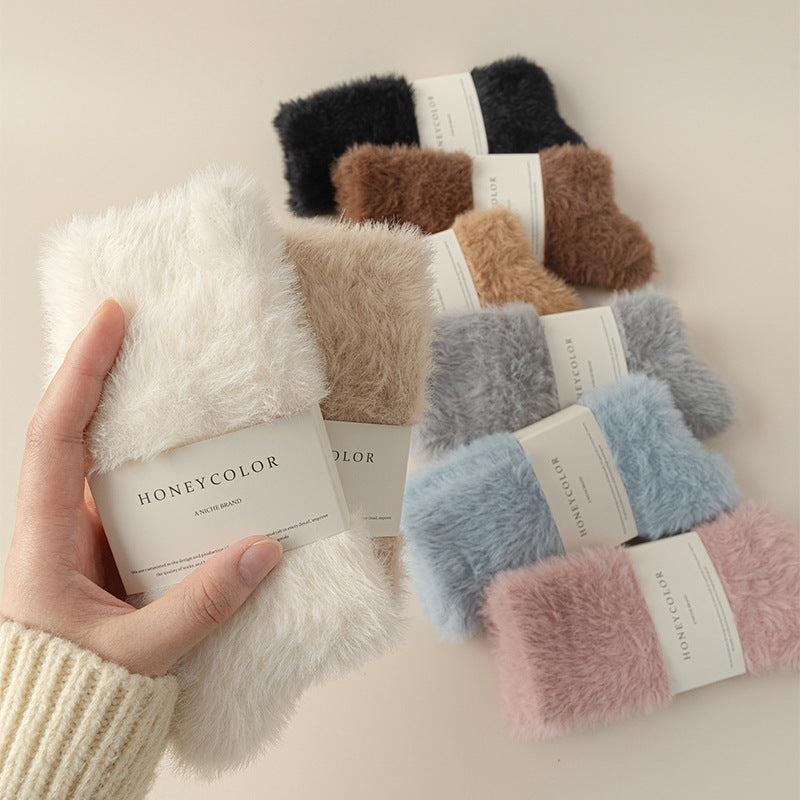 Fleece Lined Plush Winter Socks