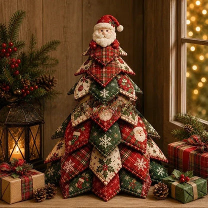 Quilted Christmas Tree Set