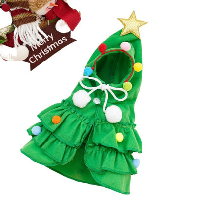 Christmas pet cape