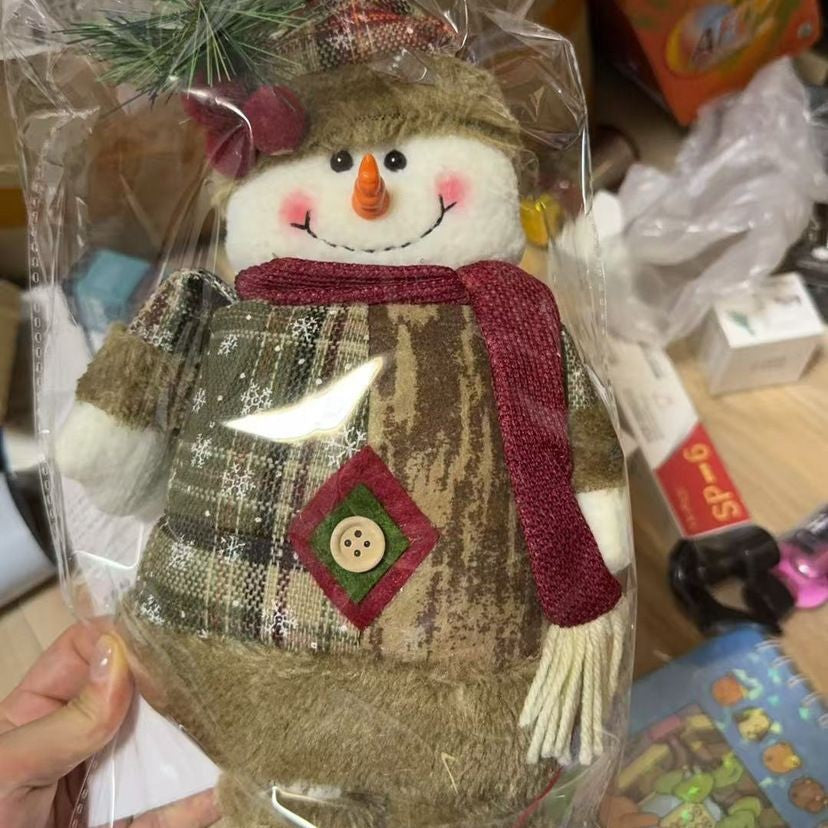 Retractable Christmas Decoration Doll