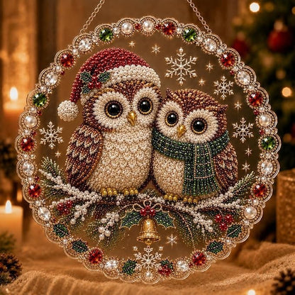 Christmas Diamond Painting Door Hanger