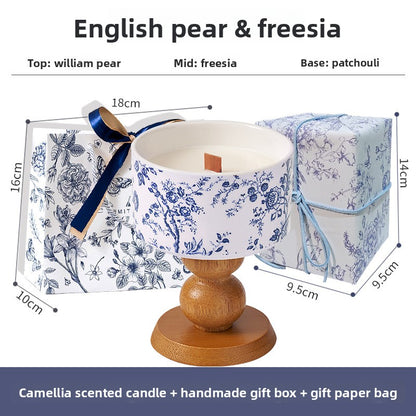 Floral Scented Aromatherapy Candles