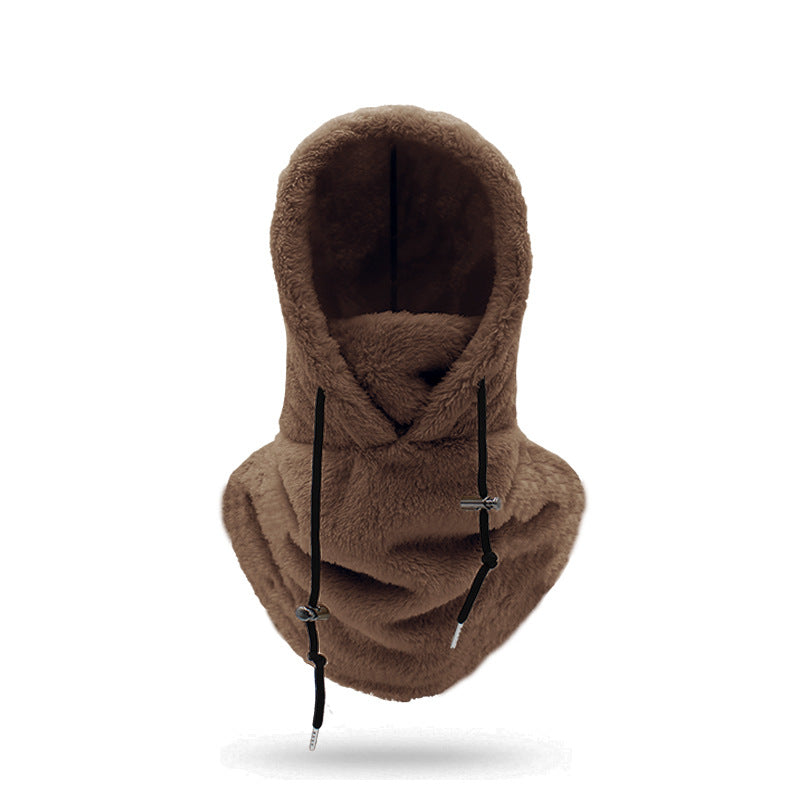 Winter Windproof Cycling Hat with Neck Scarf
