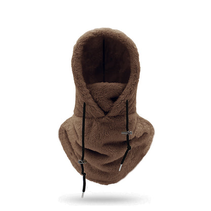 Winter Windproof Cycling Hat with Neck Scarf