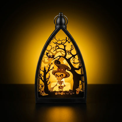 Pumpkin Haunted House Skull Decoration Atmosphere Light