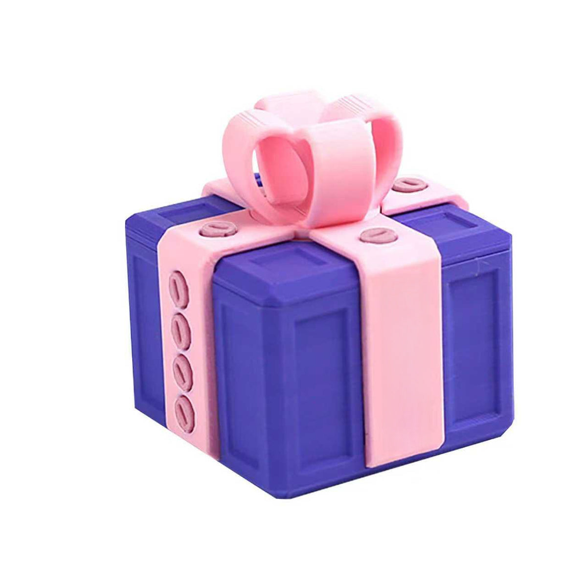 3D Printed Annoying Prank Gift Box Novelty Gag Toy