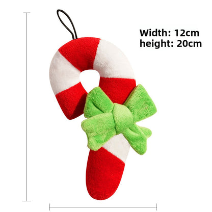 Christmas Plush Pet Toy with Sound