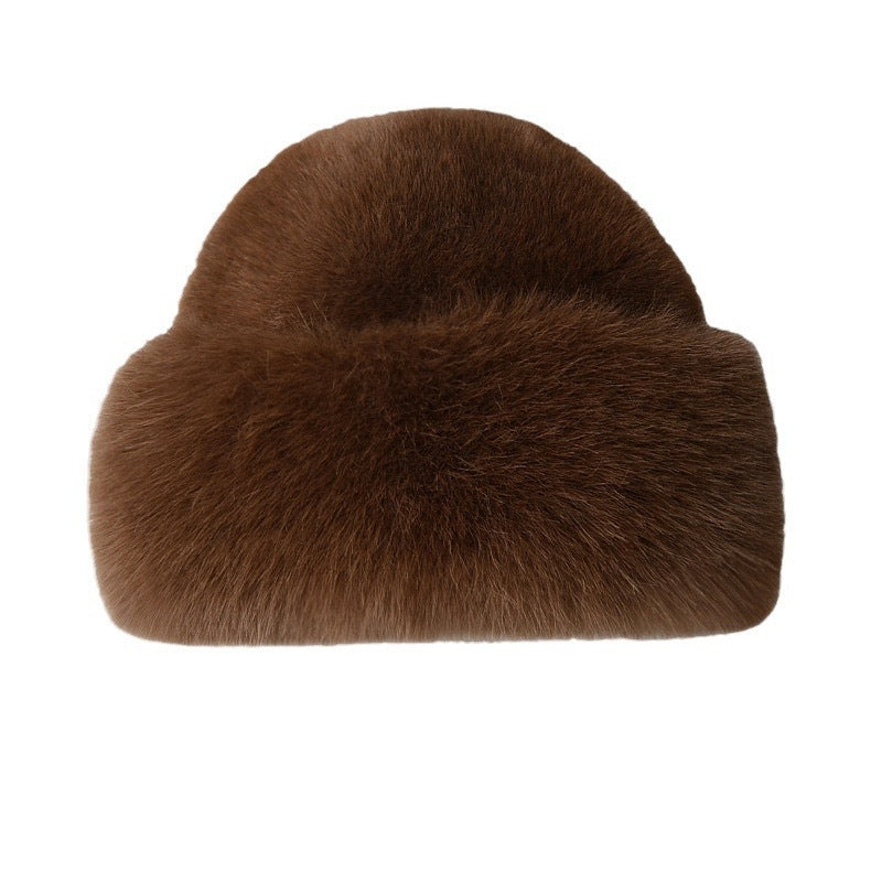 Plush Mongolian Winter Hat