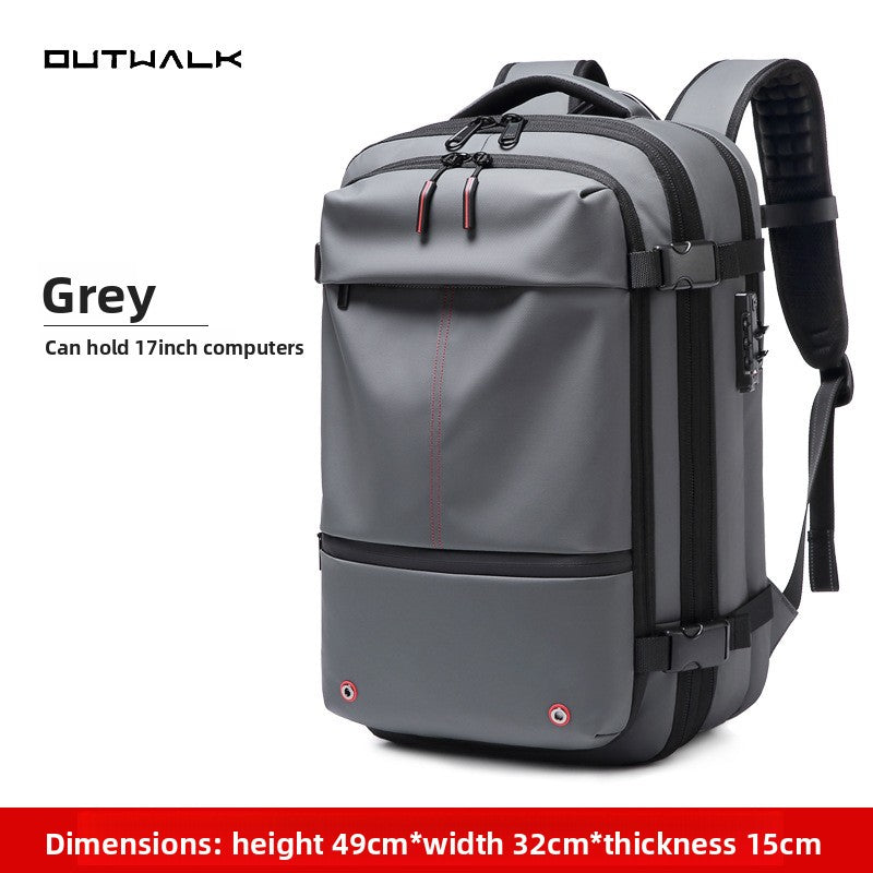 Men's Backpack Anti-Theft Computer Backpack Business Commuting Outdoor Travel Bag Vacuum Compression Backpack Customization