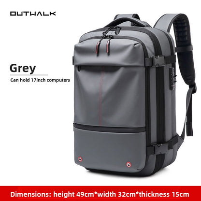 Men's Backpack Anti-Theft Computer Backpack Business Commuting Outdoor Travel Bag Vacuum Compression Backpack Customization