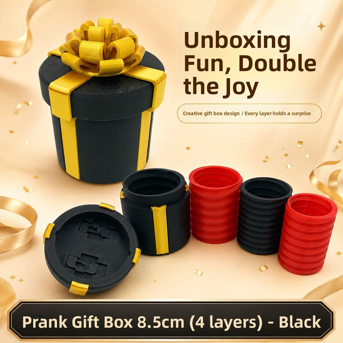 Multi-Layer Spiral Nesting Gift Box