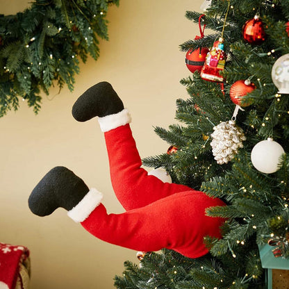 Santa Claus Leg Christmas Decoration