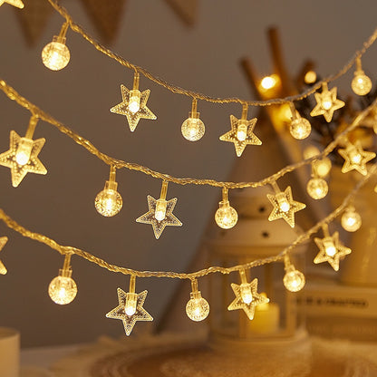 Solar Star String Lights
