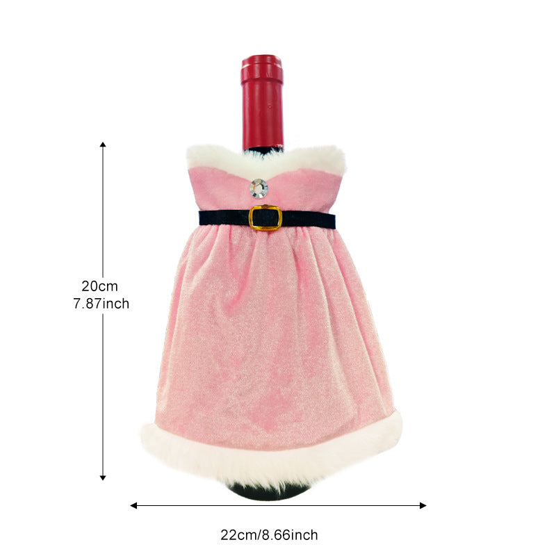 Christmas Wine Bottle Decoration Covers