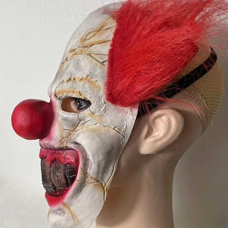 Smiling Clown Devil Halloween Mask