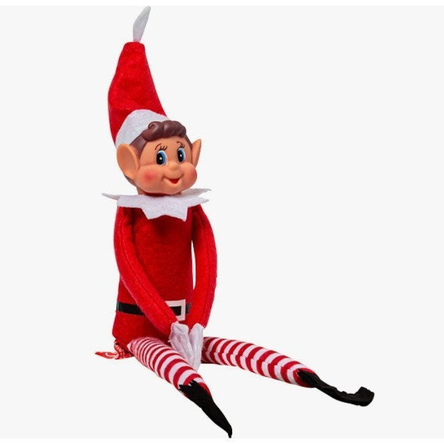 Christmas Elf Plush Doll Holiday Decoration