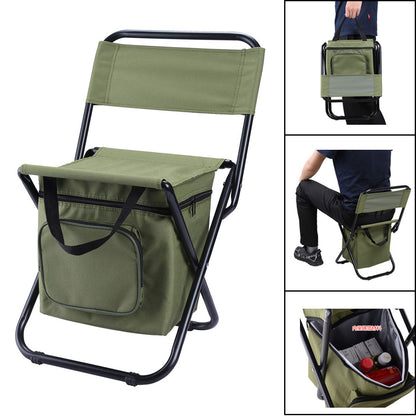 Portable Outdoor Foldable Ice Bag Chair