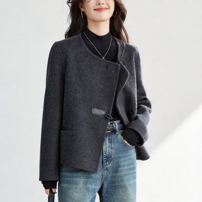 Double-sided tweed jacket