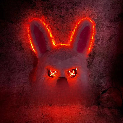 Glowing Animal Plush Headgear for Halloween
