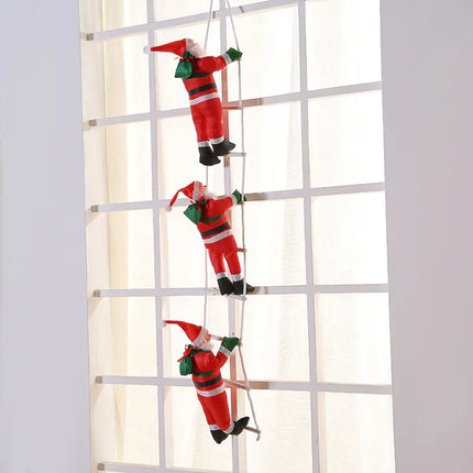 Cross-Border Christmas Santa Climbing Decoration Prop
