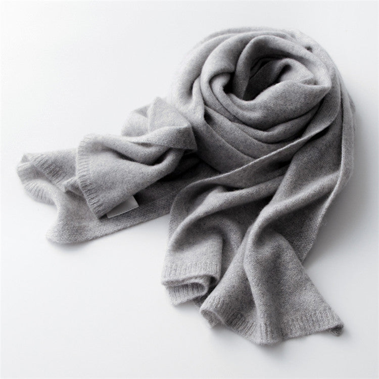 Pure Cashmere Scarf Unisex Winter Neck Warmer
