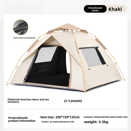 Portable Quick Open Outdoor Camping Tent