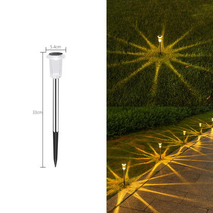 Solar Outdoor Ground Lights Waterproof LED Garden Lawn Decoration Lamp