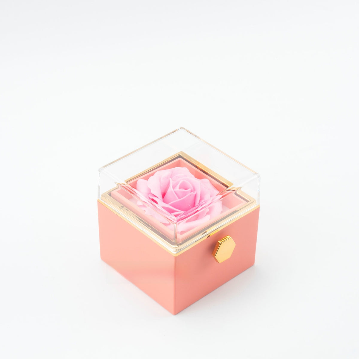 Rotating Rose Jewelry Gift Box