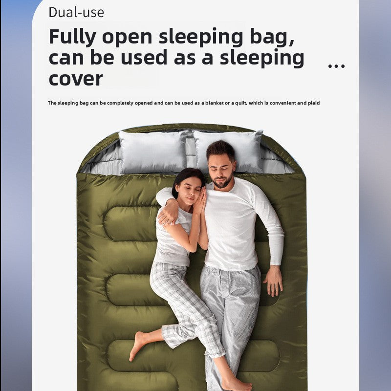 Portable Warm Autumn and Winter Camping Sleeping Bag