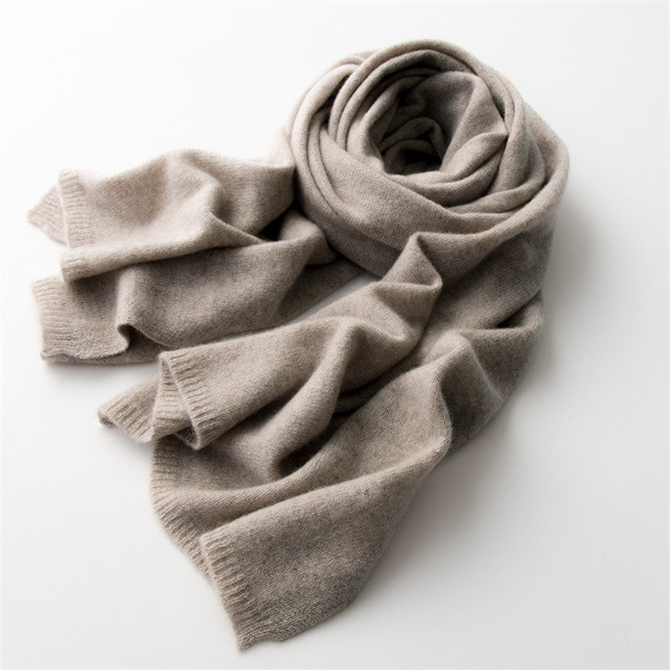 Pure Cashmere Scarf Unisex Winter Neck Warmer