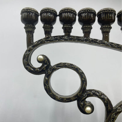 Hanukkah Menorah Zinc Alloy Candlestick