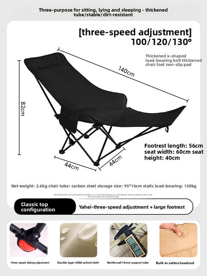 Foldable Outdoor Lounge Chair