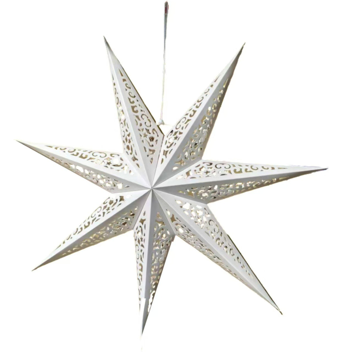 Seven-Pointed Star Christmas Hanging Decoration