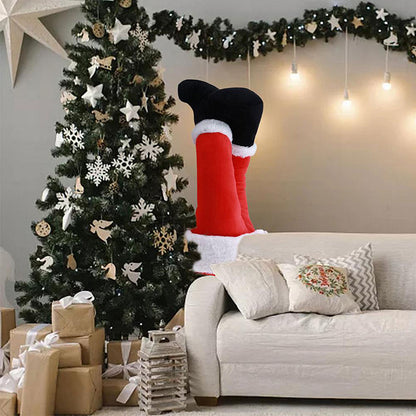 Santa Claus Leg Christmas Decoration