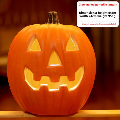 Glowing Halloween Pumpkin Lantern for Decoration