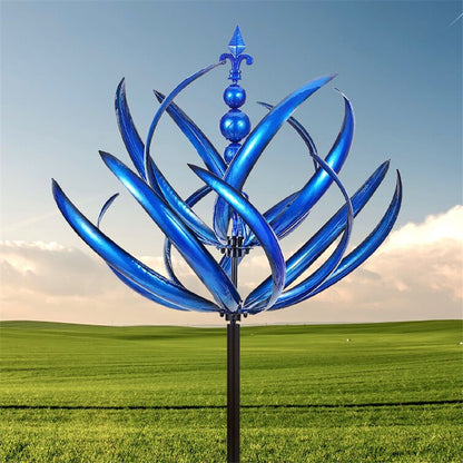 Metal Wind Spinner Garden Decoration