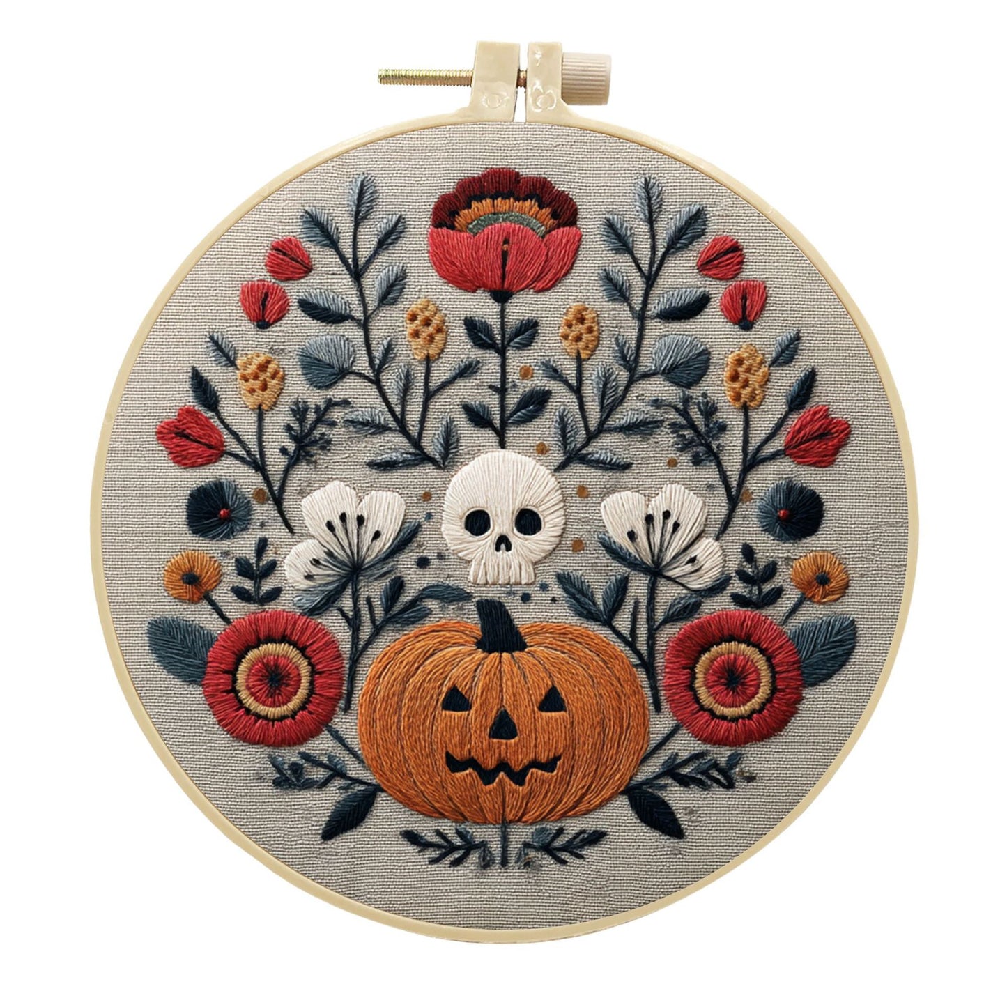 Halloween Embroidery Material Pack
