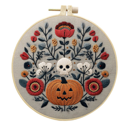 Halloween Embroidery Material Pack