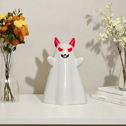 Halloween Resin Statue Ghost Decoration Cute Party Ornament