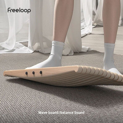 Wooden Foot Massage Board Acupressure Reflexology Plate