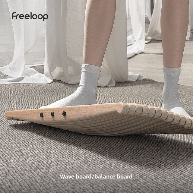 Wooden Foot Massage Board Acupressure Reflexology Plate