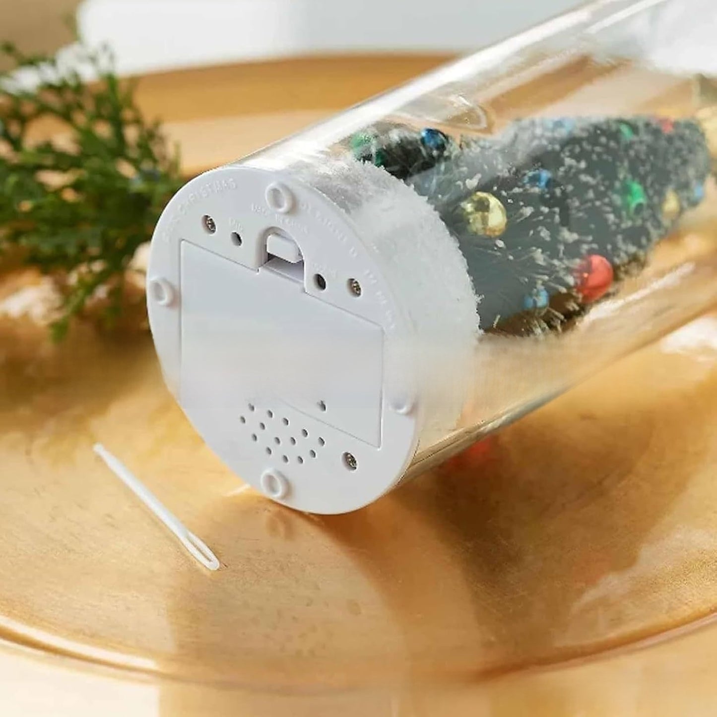 Christmas Tree Message Bottle Ornament