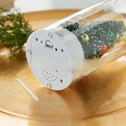 Christmas Tree Message Bottle Ornament